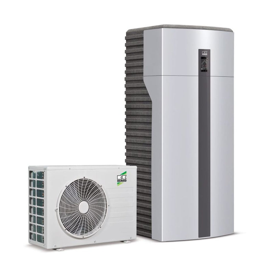 Remko Luft/Wasser Wärmepumpe Set - Split WKF70 compact | 2-7 kW