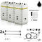 ROTEX Variosafe Heizöltank Set 3x 600 L + Grundpaket ANK+2xB2 | VSF607
