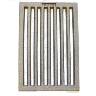 Tafelrost - Ofenrost Gussrost Kaminofenrost 210x342mm 