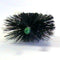 Kesselbürste Ofenbürste Ø 50mm x 100mm Gewinde M12 flach