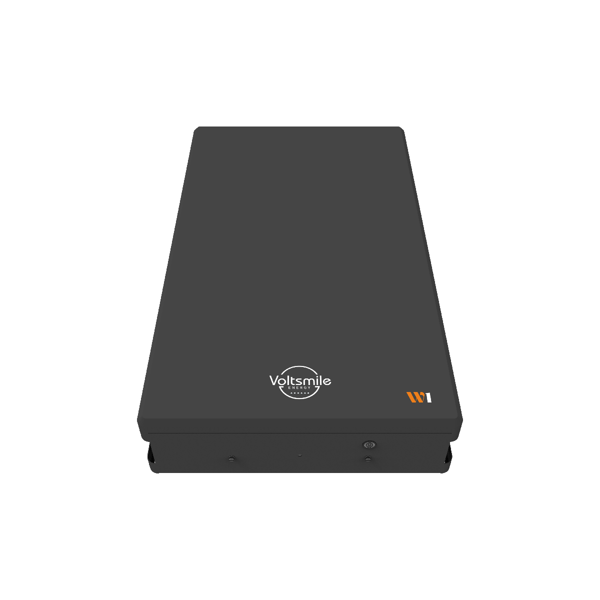 schwarzer Voltsmile Batteriespeicher W1 Classic 10,24 kWh | Ansicht von unten