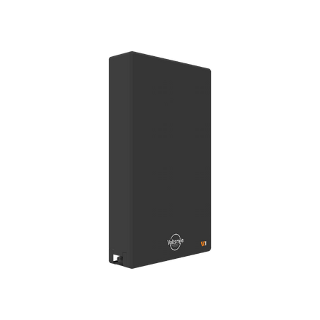 schwarzer Voltsmile Batteriespeicher W1 Classic 10,24 kWh | Ansicht von rechts