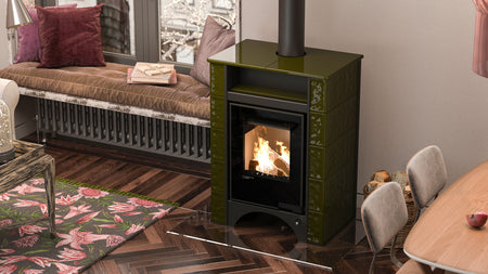 HS Flamingo | Kaminofen | Auquflam Verio | Peru | 11 kW ➔ Klimaworld.com