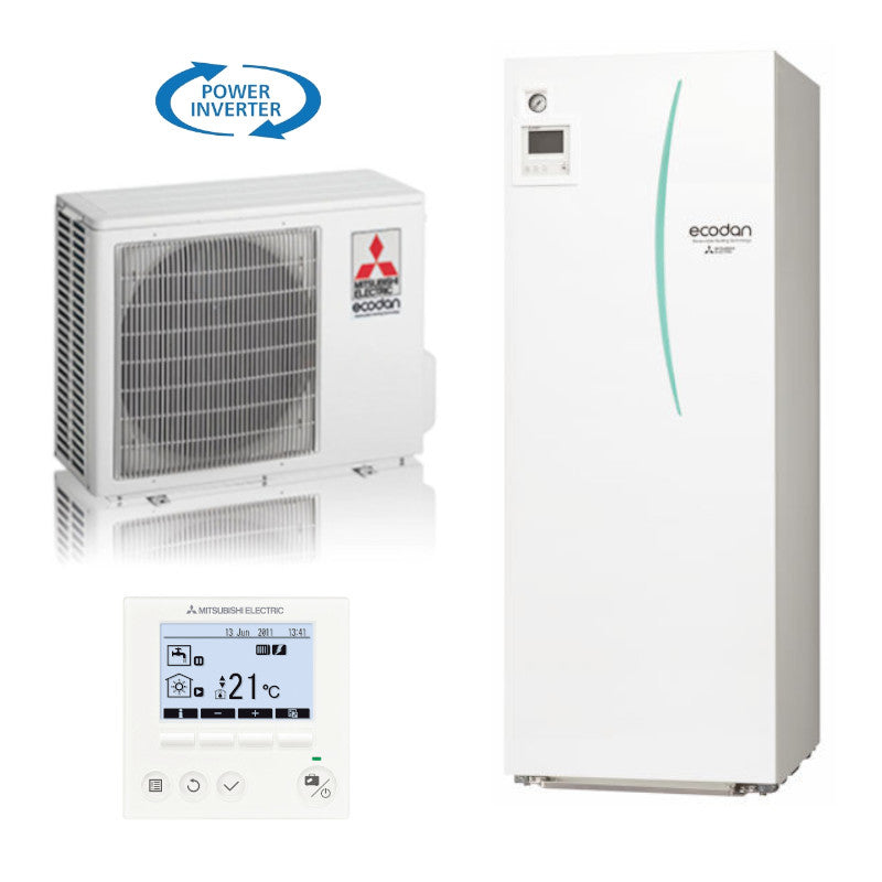 Mitsubishi | Wärmepumpen-Set 6.21 | Split | Speichermodul | 5,0 kW