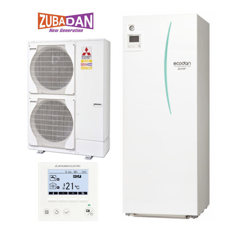 Mitsubishi | Wärmepumpen-Set 10.3 | Speicher | Kühlfunktion | 14,0 kW