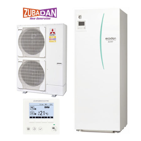 Mitsubishi | Wärmepumpen-Set 10.3 | Speicher | Kühlfunktion | 14,0 kW