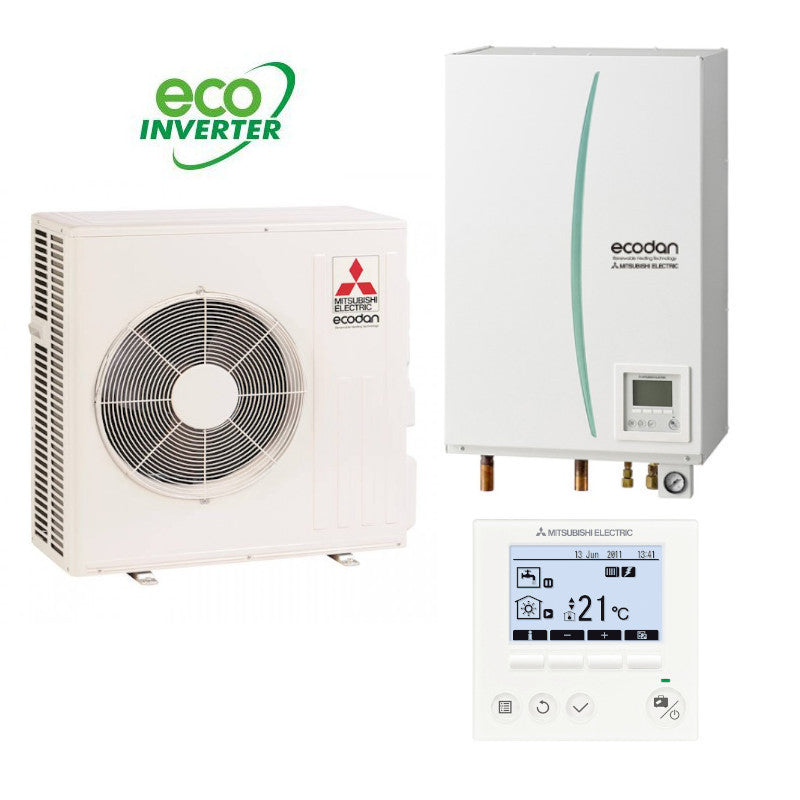 Mitsubishi | Wärmepumpen-Set 9.8 | Kühlfunktion | 4,5 kW