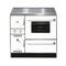 Wamsler wasserf. Küchenofen | K 148 | 23 kW | Weiß | Rauchrohr links