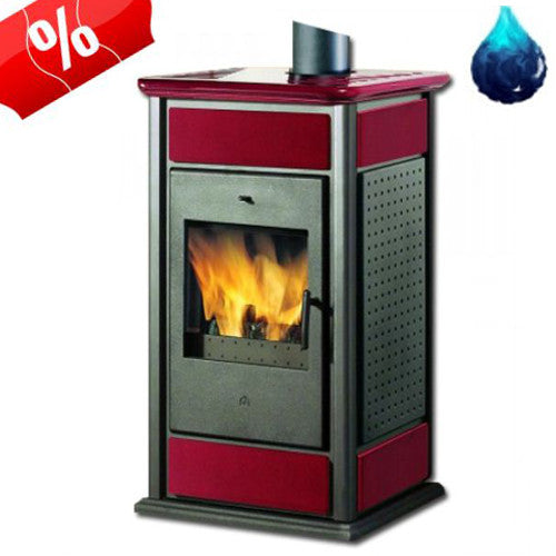 Wasserkaminofen Warm CS Bordeaux 15kW Edilkamin Basic