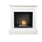 Aflamo Bio-Kamin | Vigo Classic mit Einsatz Bio 60 | weiss