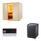 Sentiotec Sauna Komplettset Wellfun Large | Concept R | 5 Pers.