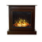 Aflamo LED Standkamin Vigo Classic wenge | Wandaufstellung