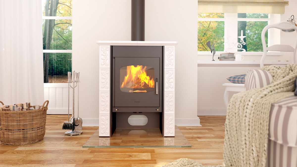 HS Flamingo Kaminofen Bali creme, Ambiente | klimaworld.com