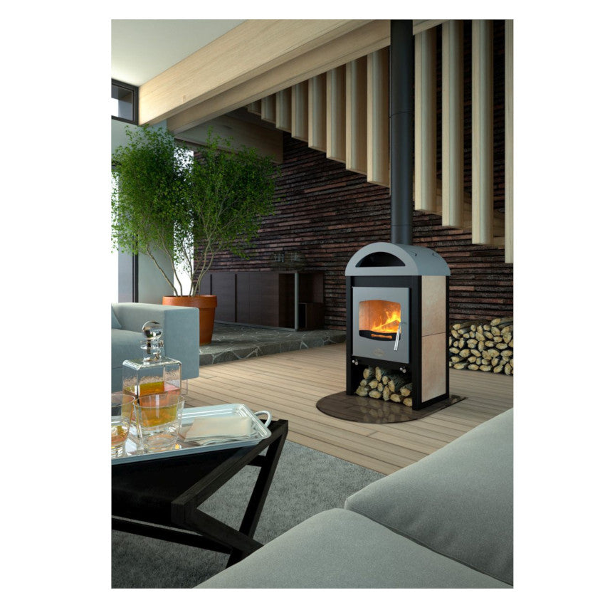 HS Flamingo | Meland | Kaminofen | 9 kW - Ambientebild