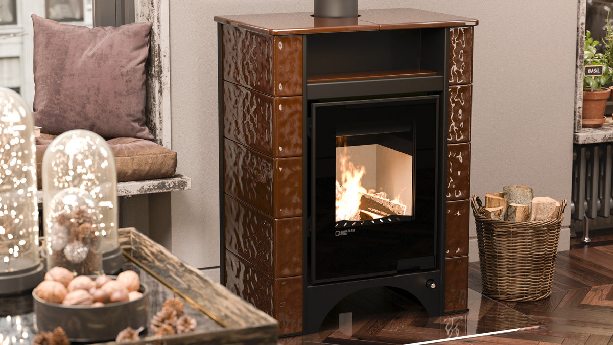 HS Flamingo | Kaminofen | Auquflam Verio | Peru | 11 kW ➔ Klimaworld.com