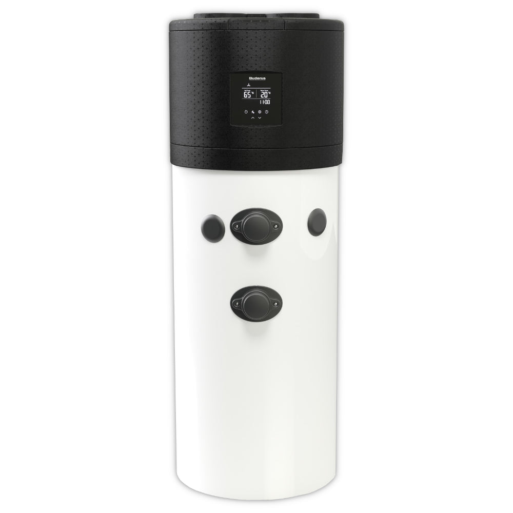 Buderus Warmwasser-Wärmepumpe WPT200.4 A mit großem Display und 194 Liter Warmwasserspeicher | klimaworld.com