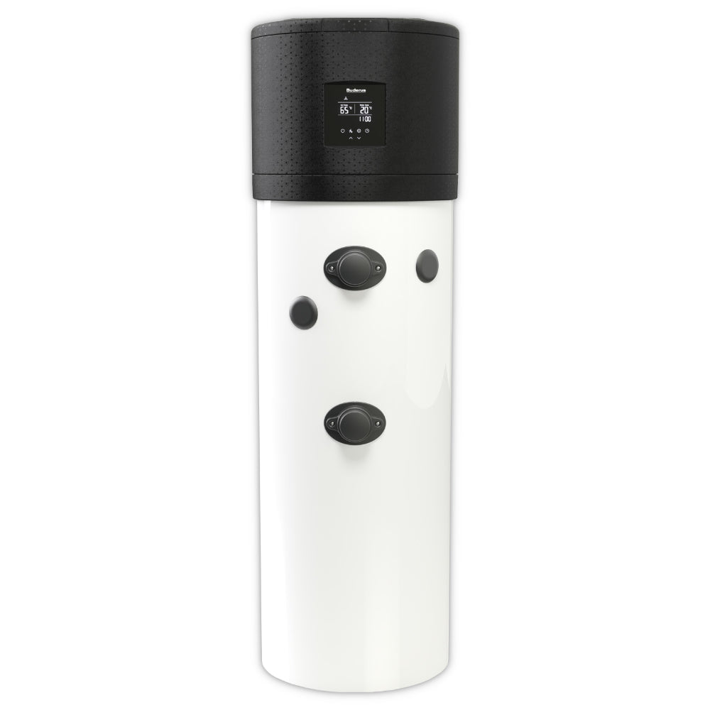 Buderus Warmwasser-Wärmepumpe Logatherm WPT260.4 AS mit großem Display und 251 Liter Warmwasserspeicher | klimaworld.com