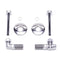 BUDERUS | WW-Anschluss Set 1/2'' | Unterputzmontage