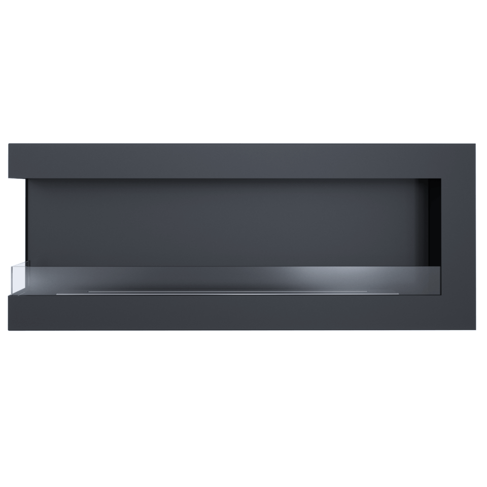 Kratki Eck-Biokamin Delta L 1200 +Glas | DELTA/L/1200/TUV/PRZESZKLENIE 
