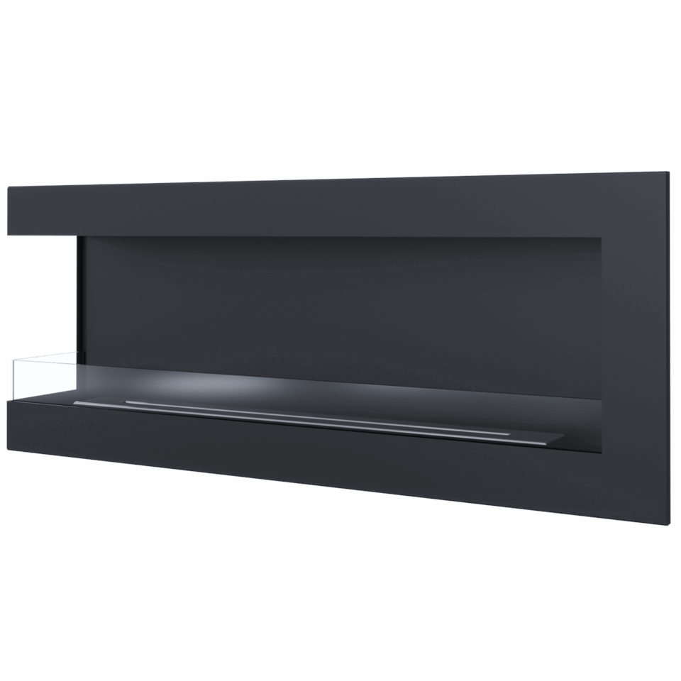 Kratki Eck-Biokamin Delta L 1200 +Glas | DELTA/L/1200/TUV/PRZESZKLENIE 