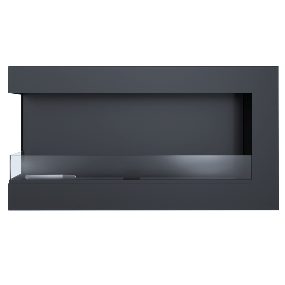 Kratki Eck-Biokamin Delta L 900 + Glas | DELTA/L/900/TUV/PRZESZKLENIE