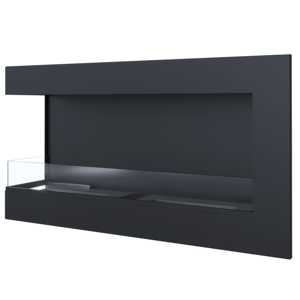 Kratki Eck-Biokamin Delta L 900 + Glas | DELTA/L/900/TUV/PRZESZKLENIE