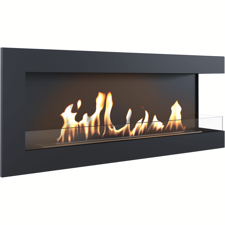 Kratki Eck-Biokamin Delta P 1200 + Glas | DELTA/P/1200/TUV/PRZESZKLENIE 