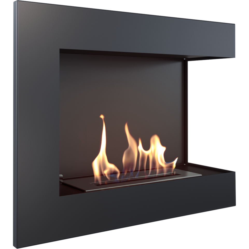 Kratki Eck-Biokamin Delta P 600 | rechts | DELTA/P/600/TUV | Klimaworld