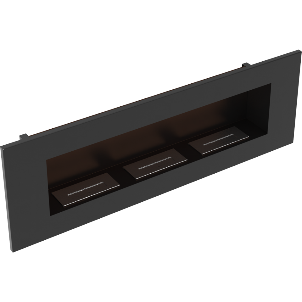 Kratki Biokamin Wandkamin Delta 3 | schwarz | DELTA3/TUV/EX