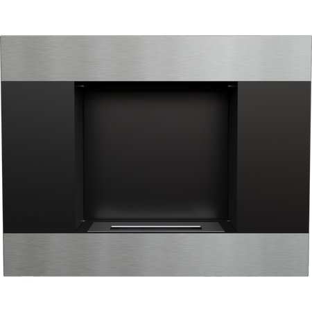 Kratki Biokamin Quat | schwarz horizontal | QUAT/CZARNY/HORIZONTAL/TUV