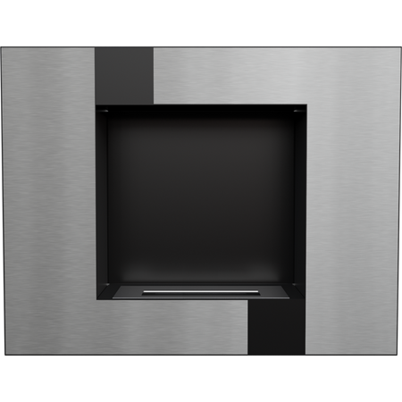 Kratki Biokamin Quat | schwarz Quadrat | QUAT/CZARNY/QUBE/TUV