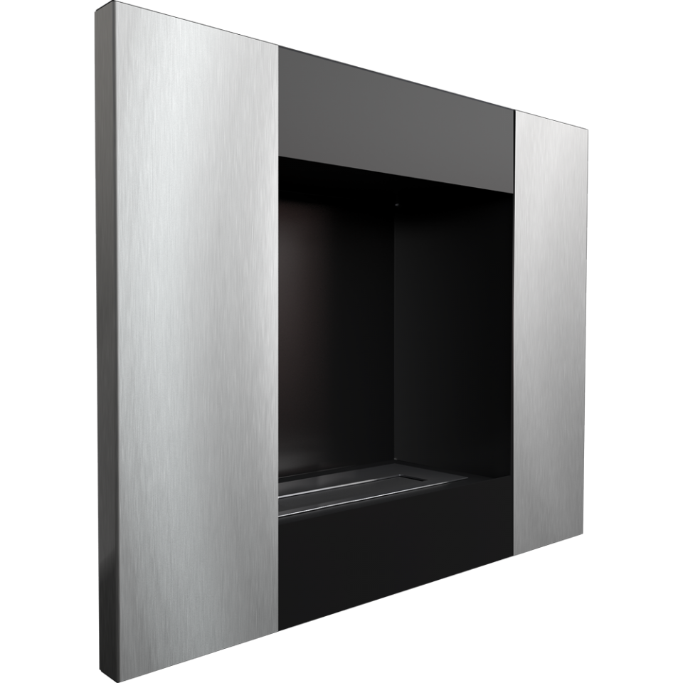 Kratki Biokamin Quat | schwarz vertikal | QUAT/CZARNY/VERTICAL/TUV