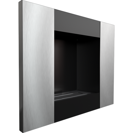 Kratki Biokamin Quat | schwarz vertikal | QUAT/CZARNY/VERTICAL/TUV