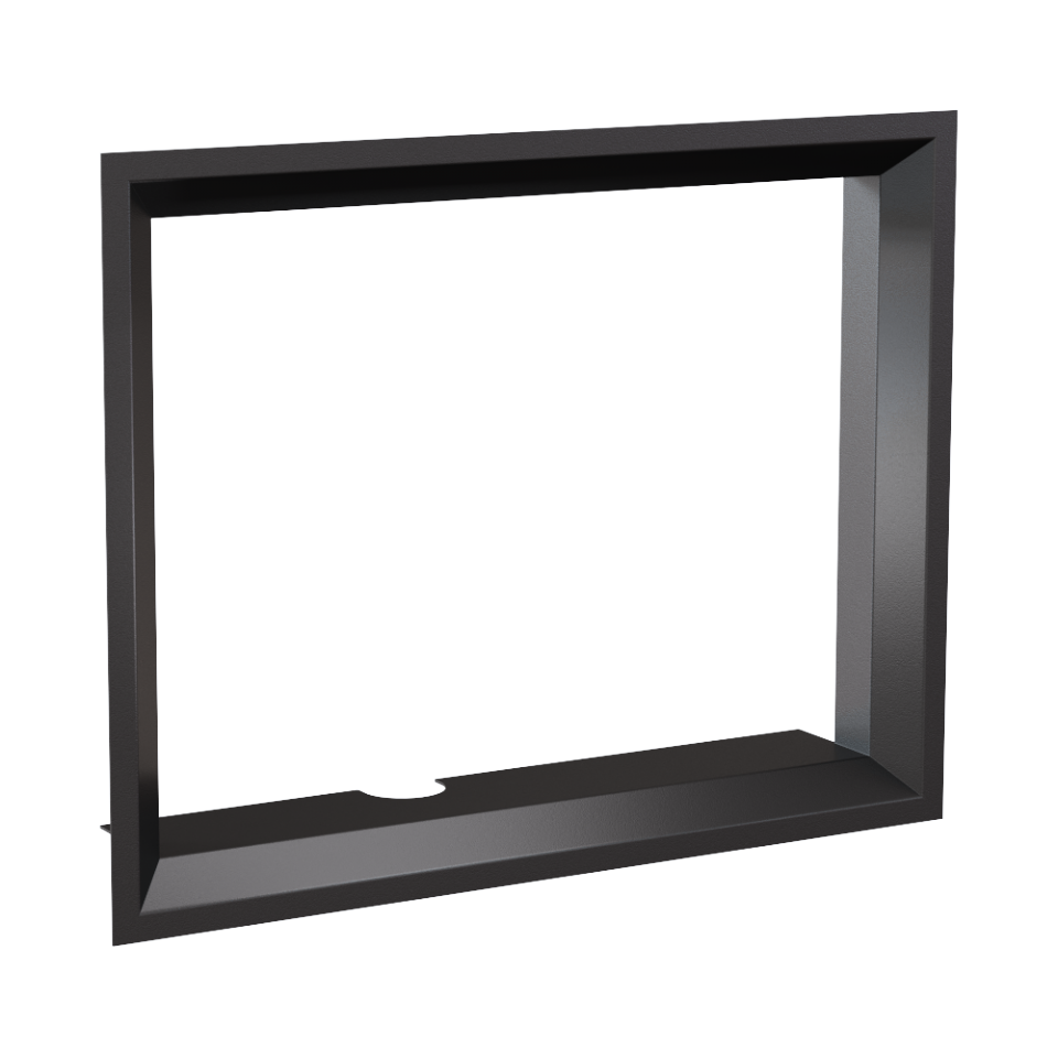 Kratki Stahlrahmen für MBM 10 Guillotine Kamineinsatz | BLENDA/MBM/G ➔ klimaworlv.com