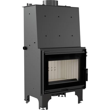 Kamineinsatz wasserführend Aquario Z14 Kratki | Glas | 14 kW