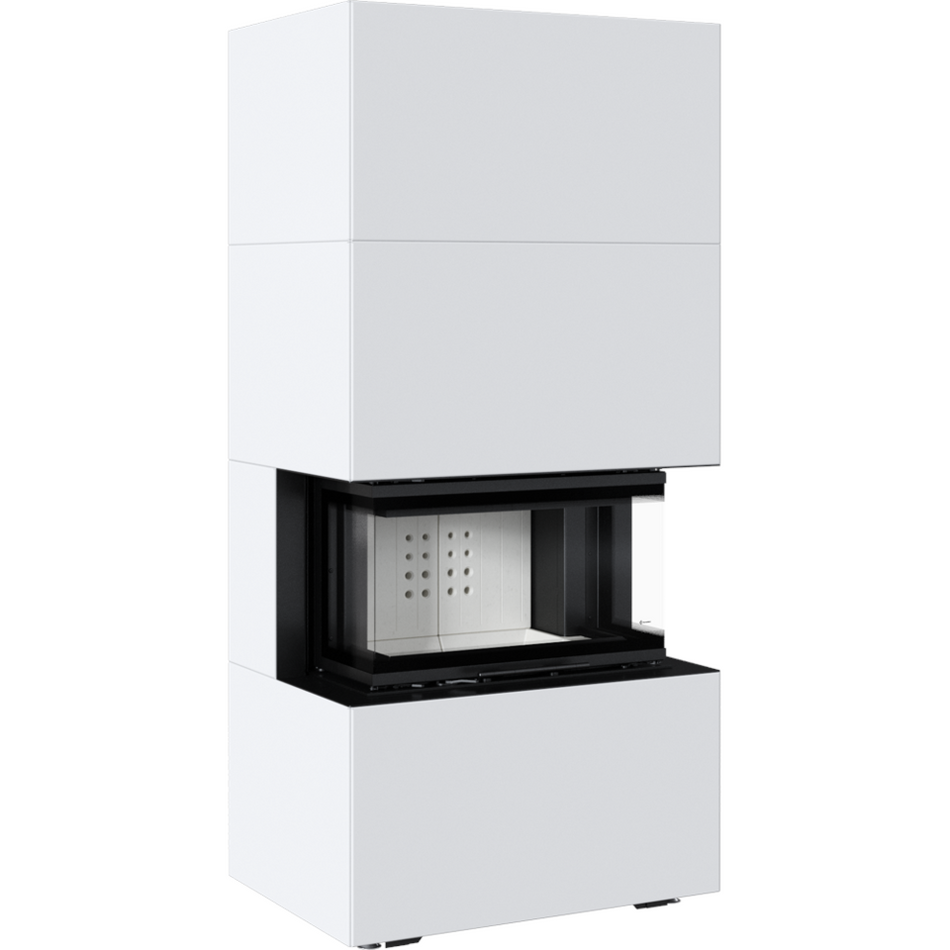 Kratki Kaminbausatz NBC 7 - 3-seitig | Home Easy Box weiß| 7 kW ➔ klimaworlv.com