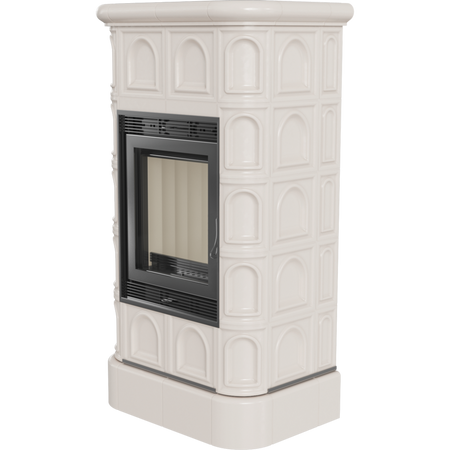 Kratki Kachelofen Blanka 8 | creme | 8 kW | BLANKA/KAFEL/K
