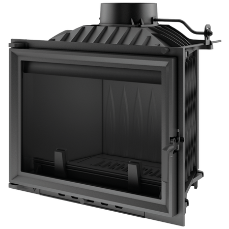 Kratki Kamineinsatz Eyrk | gerade Scheibe | 12kW | keine BImschV2