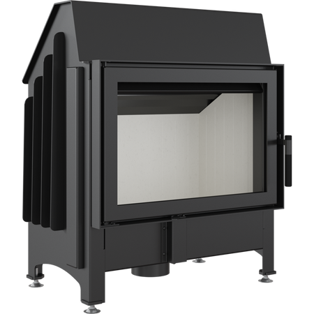 Kratki Kamineinsatz ZIBI 12 | gerade Scheibe | 11 kW | ZIBI/PF ➔ klimaworlv.com