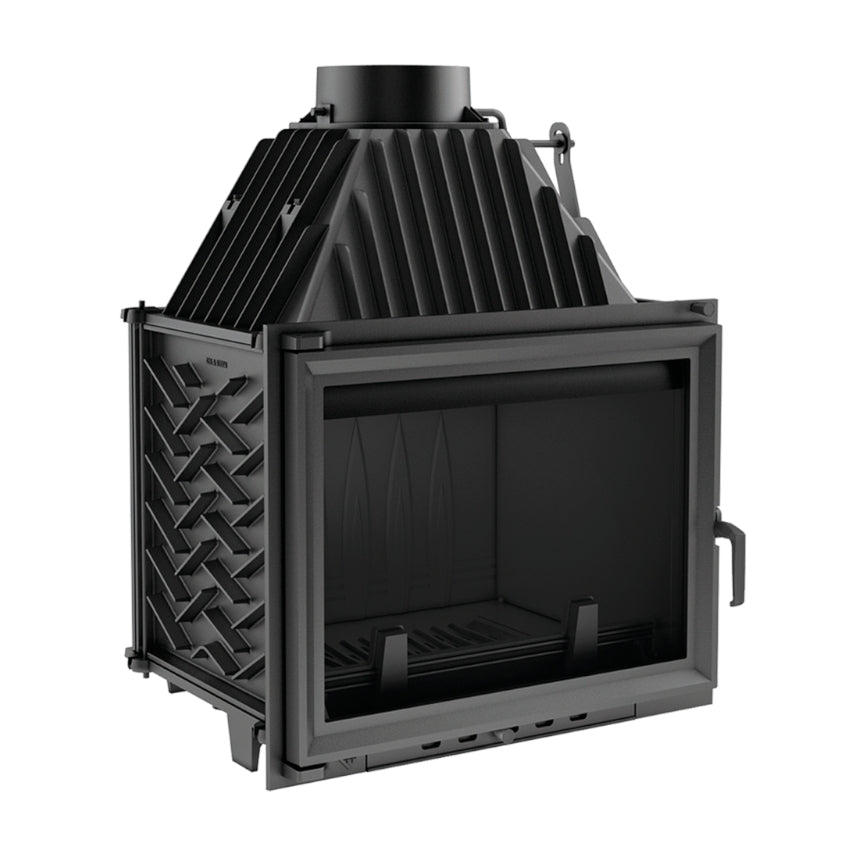 Kratki Kamineinsatz Zuzia 700 | trapezförmig | 16kW | ohne BImschV2
