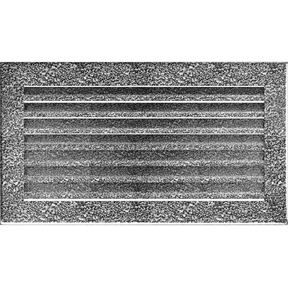 17x30cm SCHWARZ-SILBER