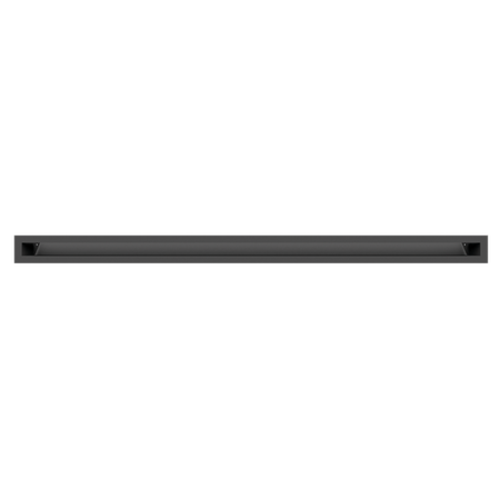 Kratki Lüftungsgitter 45S | 60x1000x96,5 mm | schwarz