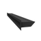 Kratki Lüftungsgitter 45S | 60x1000x96,5 mm | schwarz