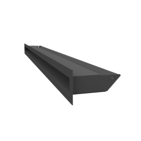 Kratki Lüftungsgitter 45S | 60x1000x96,5 mm | graphit 