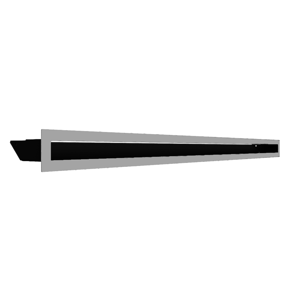 Kratki Lüftungsgitter 45S | 60x1000x96,5 mm | geschliffen