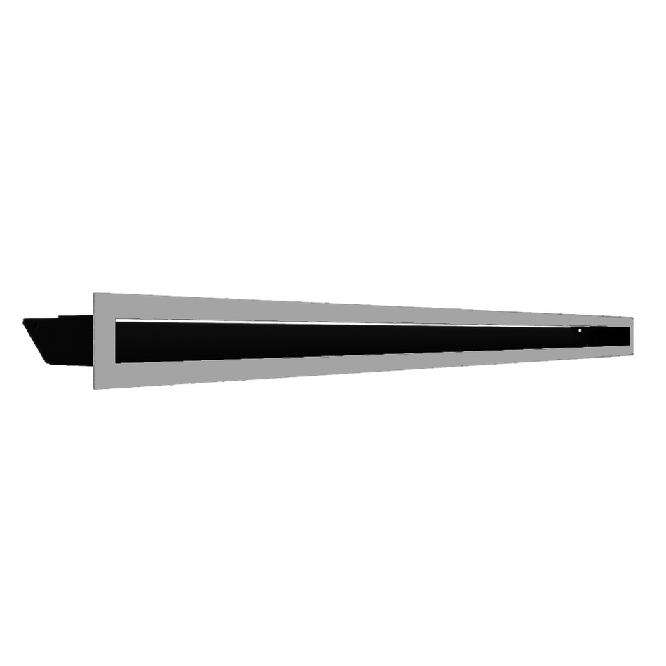 Kratki Lüftungsgitter 45S | 60x1000x96,5 mm | geschliffen
