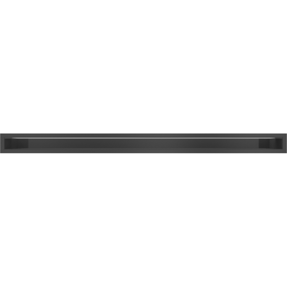 Kratki Lüftungsgitter | 60x1000x98mm | schwarz | LUFT/6/100/C