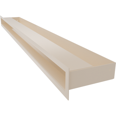 Kratki Lüftungsgitter | 60x1000x98mm | creme | LUFT/6/100/K