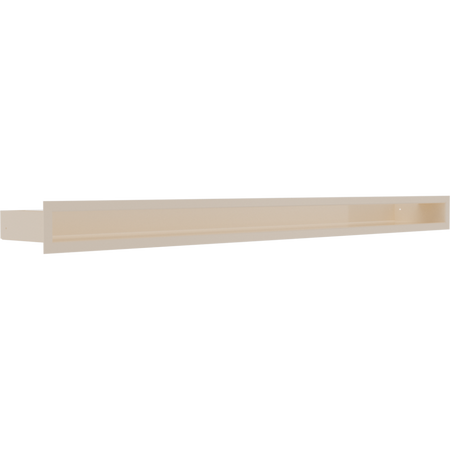 Kratki Lüftungsgitter | 60x1000x98mm | creme | LUFT/6/100/K