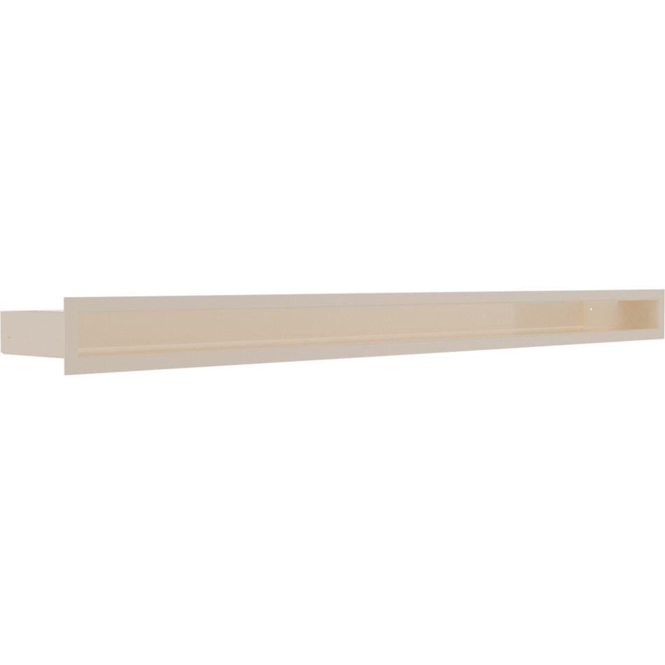 Kratki Lüftungsgitter | 60x1000x80mm | creme | LUFT/6/100/K/SF